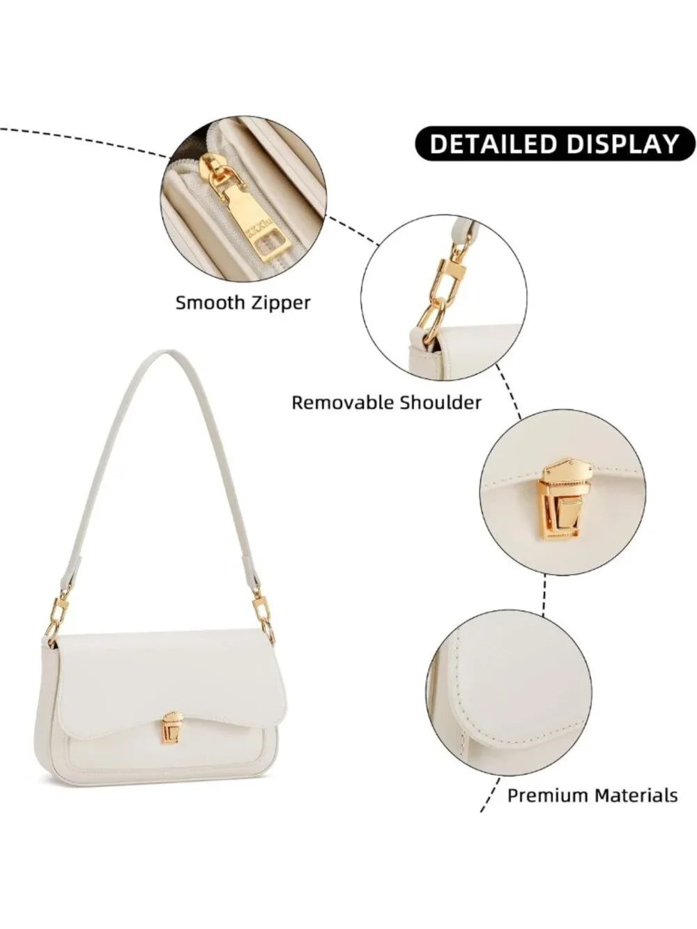 Cute Mini Hobo Shoulder Bag for Women | Trendy Retro Crossbody Clutch with